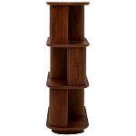 Стеллаж Zacharie Brown Wood Rack варинант исполнения - 3 | Loft Concept в Костроме