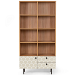 Широкий стеллаж с принтом Elise Rack варинант исполнения - 11 | Loft Concept в Костроме