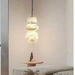 Подвесной светильник с фигурными плафонами Stone Triad варинант исполнения - 6 | Loft Concept в Костроме