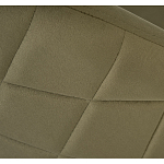 Стул велюровый хаки на золотистых металлических ножках Vendramin Chair варинант исполнения - 5 | Loft Concept в Костроме