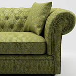 Мебельная ткань Шенилл светло-зеленый цвет 142 см T4-51 варинант исполнения - 9 | Loft Concept в Костроме