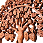 Панно из дерева LeafBerry Panel With Trees варинант исполнения - 2 | Loft Concept в Костроме