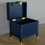 Сундук Eye Elsa Dreams Blue варинант исполнения - 2 | Loft Concept в Костроме