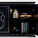 Черный комод в стиле арт-деко Luciano варинант исполнения - 8 | Loft Concept в Костроме