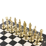 Шахматы Ренессанс с доской из натурального мрамора Decorative Thematic Chess варинант исполнения - 4 | Loft Concept в Костроме