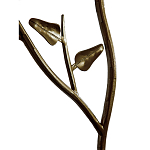 Стеллаж металлический с птичками Primavera варинант исполнения - 5 | Loft Concept в Костроме