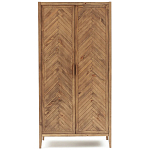 Шкаф из массива сосны с орнаментом "Ёлочка" Geometric Ornament варинант исполнения - 1 | Loft Concept в Костроме