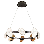 Люстра подвесная круглая с овальными плафонами Iona chandelier варинант исполнения - 3 | Loft Concept в Костроме