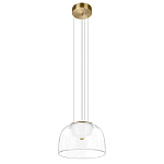 Подвесной светильник с куполообразным прозрачным стеклянным плафоном Grada Light варинант исполнения - 5 | Loft Concept в Костроме