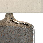 Настольная лампа керамическая с тканевым прямоугольным абажуром Flask варинант исполнения - 1 | Loft Concept в Костроме