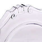 Прозрачный стул с подлокотниками LOUIS GHOST CHAIR Grey варинант исполнения - 6 | Loft Concept в Костроме