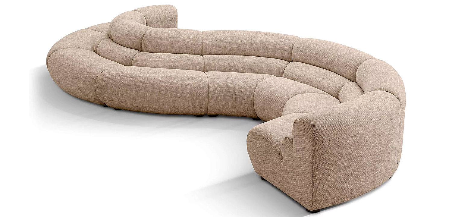 Модульный диван Eichholtz Sofa Lindau Inside Corner Sand Модульный диван Eichholtz Sofa Lindau Inside Corner Sand - Loft-Concept в Костроме
