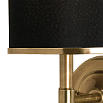 Бра с черным цилиндрическим абажуром Mid Century варинант исполнения - 1 | Loft Concept в Костроме