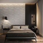 Гипсовая 3D Панель M-01 варинант исполнения - 3 | Loft Concept в Костроме