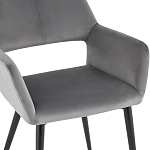 Стул с подлокотниками серый NEASAN STOOL варинант исполнения - 6 | Loft Concept в Костроме