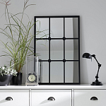 Зеркало-окно Rect Black 90 варинант исполнения - 2 | Loft Concept в Костроме