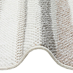 Ковер из полиэстера с узором Light Zebra варинант исполнения - 3 | Loft Concept в Костроме