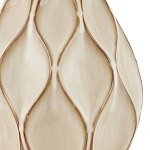 Настольная лампа с волнистым узором и абажуром в форме конуса Macrame варинант исполнения - 1 | Loft Concept в Костроме