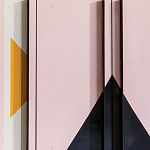 Дизайнерский комод с геометрическим рисунком Arredi варинант исполнения - 2 | Loft Concept в Костроме