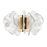 Бра с крупными прозрачными лепестками с рельефной поверхностью Ethereal Bloom варинант исполнения - 1 | Loft Concept в Костроме