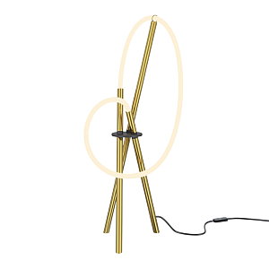 Настольный светильник Crochet Brass 3000К 15Вт