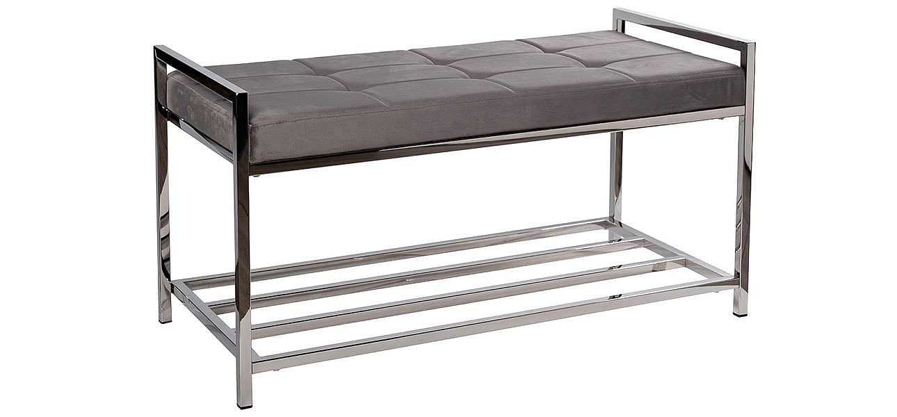 Банкетка Tulum gray Банкетка Tulum gray - Loft-Concept в Костроме