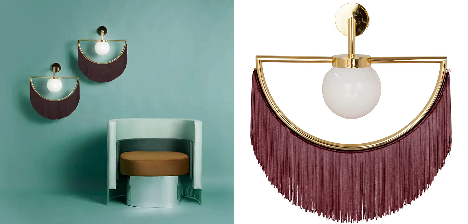 Бра Wink Wall Lamp by Masquespacio for Houtique Wine Бра Wink Wall Lamp by Masquespacio for Houtique Wine - Loft-Concept в Костроме