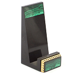 Подставка для телефона из натурального камня малахит Stone Stand варинант исполнения - 1 | Loft Concept в Костроме