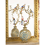 Бронзовый подсвечник Птичий рай Flora варинант исполнения - 5 | Loft Concept в Костроме