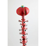 Статуэтка тропический фрукт Pandora Tropical Fruit Tall Turquoise Red варинант исполнения - 4 | Loft Concept в Костроме