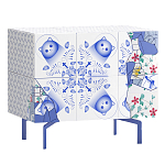 Тумба на синих ножках Grande Re Rblue варинант исполнения - 1 | Loft Concept в Костроме