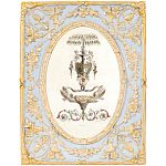 Декоративный постер в раме с рельефным растительным узором арабески New Collection of Arabesques Poster варинант исполнения - 4 | Loft Concept в Костроме