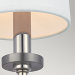 Бра для ванных комнат с белым тканевым цилиндрическим плафоном Feiss варинант исполнения - 2 | Loft Concept в Костроме