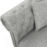 Мебельная ткань Шенилл серый цвет 138 см T4-34 варинант исполнения - 4 | Loft Concept в Костроме