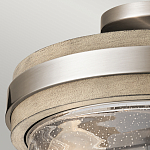 Потолочный светильник с прозрачным стеклянным плафоном с эффектом пузырьков Kichler варинант исполнения - 3 | Loft Concept в Костроме