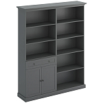 Двойной стеллаж с ящиком и 2-мя дверцами Percent Rack варинант исполнения - 2 | Loft Concept в Костроме