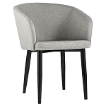 Мягкое кресло на металлических ножках Shaggy Grey варинант исполнения - 1 | Loft Concept в Костроме