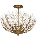 Потолочный светильник в форме цветка Hanging Flowers варинант исполнения - 2 | Loft Concept в Костроме