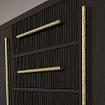 Буфет Primo с тремя ящиками и двумя фасадами Темный орех варинант исполнения - 7 | Loft Concept в Костроме