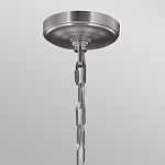 Люстра двухъярусная с белыми матовыми стеклянными плафонами в форме винных бокалов Feiss варинант исполнения - 6 | Loft Concept в Костроме