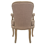 Кресло Aubrey Classical Armchair brown flax варинант исполнения - 2 | Loft Concept в Костроме