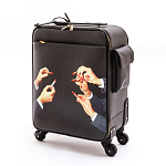 Чемодан дорожный SELETTI Travel Kit Trolley Lipstick Black варинант исполнения - 3 | Loft Concept в Костроме