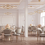 Бра с золотым основанием и прозрачным плафоном цилиндрической формы Golden Geometry варинант исполнения - 3 | Loft Concept в Костроме