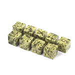 Камни для охлаждения виски из натурального камня змеевик Natural Stone Cube варинант исполнения - 4 | Loft Concept в Костроме