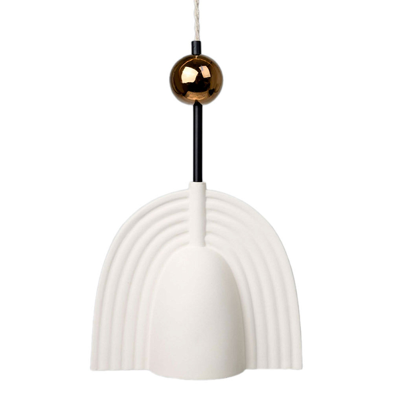 Подвесной светильник MOROSHKA one [white] Белый Бронза в Костроме | Loft Concept 