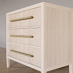 Комод Primo с 3 выдвижными ящиками Светлый дуб варинант исполнения - 2 | Loft Concept в Костроме