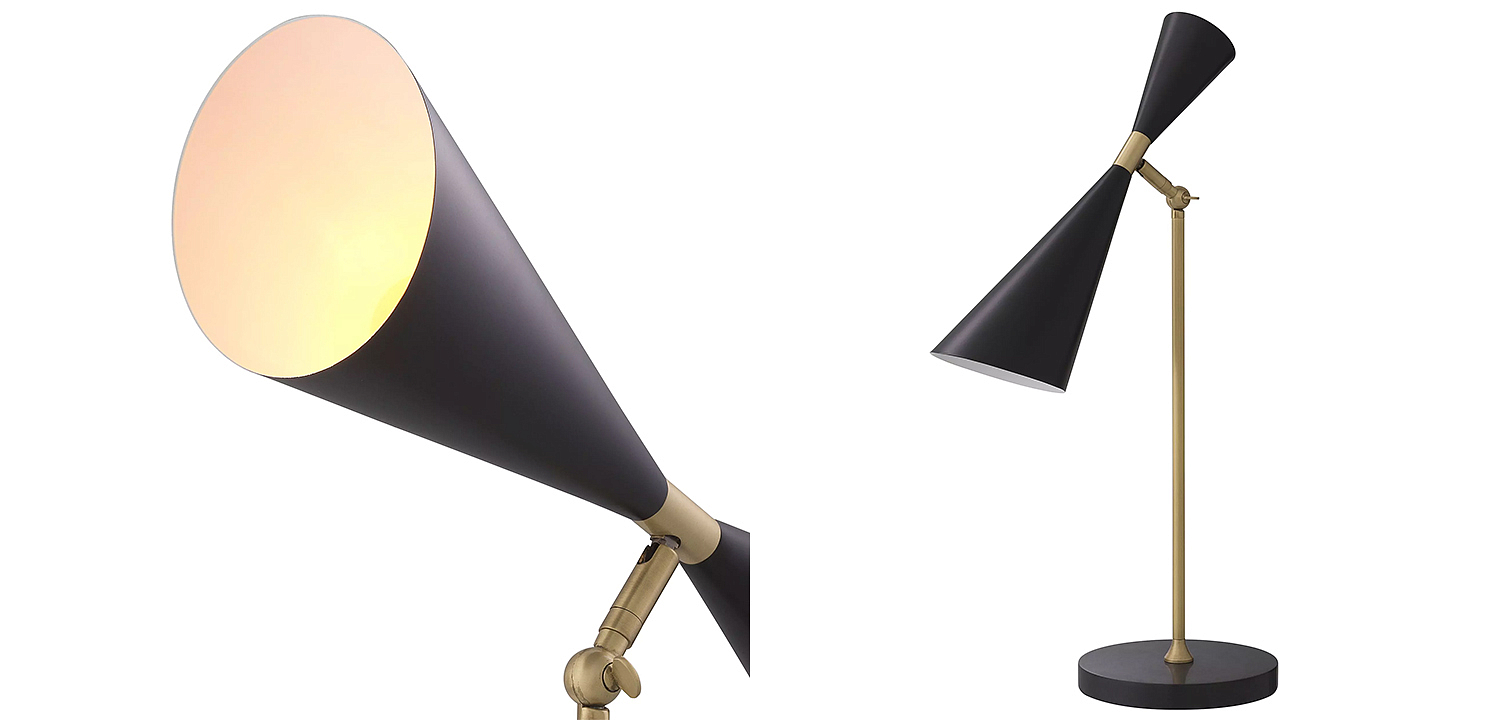 Настольная лампа Eichholtz Desk Lamp Milos Настольная лампа Eichholtz Desk Lamp Milos - Loft-Concept в Костроме