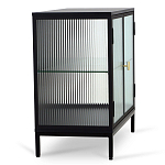 Сервант двухдверный с рифленым стеклом The Keeper варинант исполнения - 2 | Loft Concept в Костроме