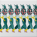 Плитка дизайнерская Фруктовый лес варинант исполнения - 2 | Loft Concept в Костроме