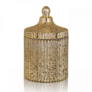 Ваза с крышкой Gold Vintage